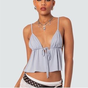 Edikted Blue Camisole Top